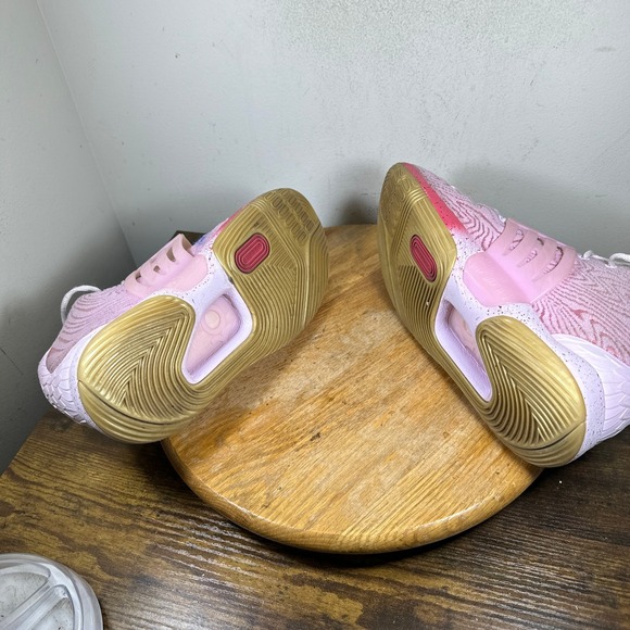Nike KD 14 EP Aunt Pearl Pink White Gold Men's Shoes DC9379-600 Size 11 - Picture 5 of 8